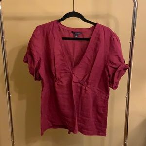 Banana Republic Linen Top - Size XL